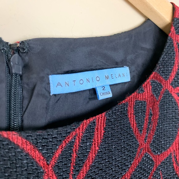 ANTONIO MELANI • Print Sheath Dress - Picture 7 of 7